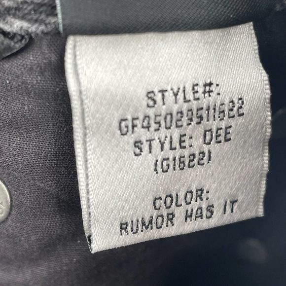 Grlfnd- Denim High waist Grey jeans Sz XS - Picture 10 of 13